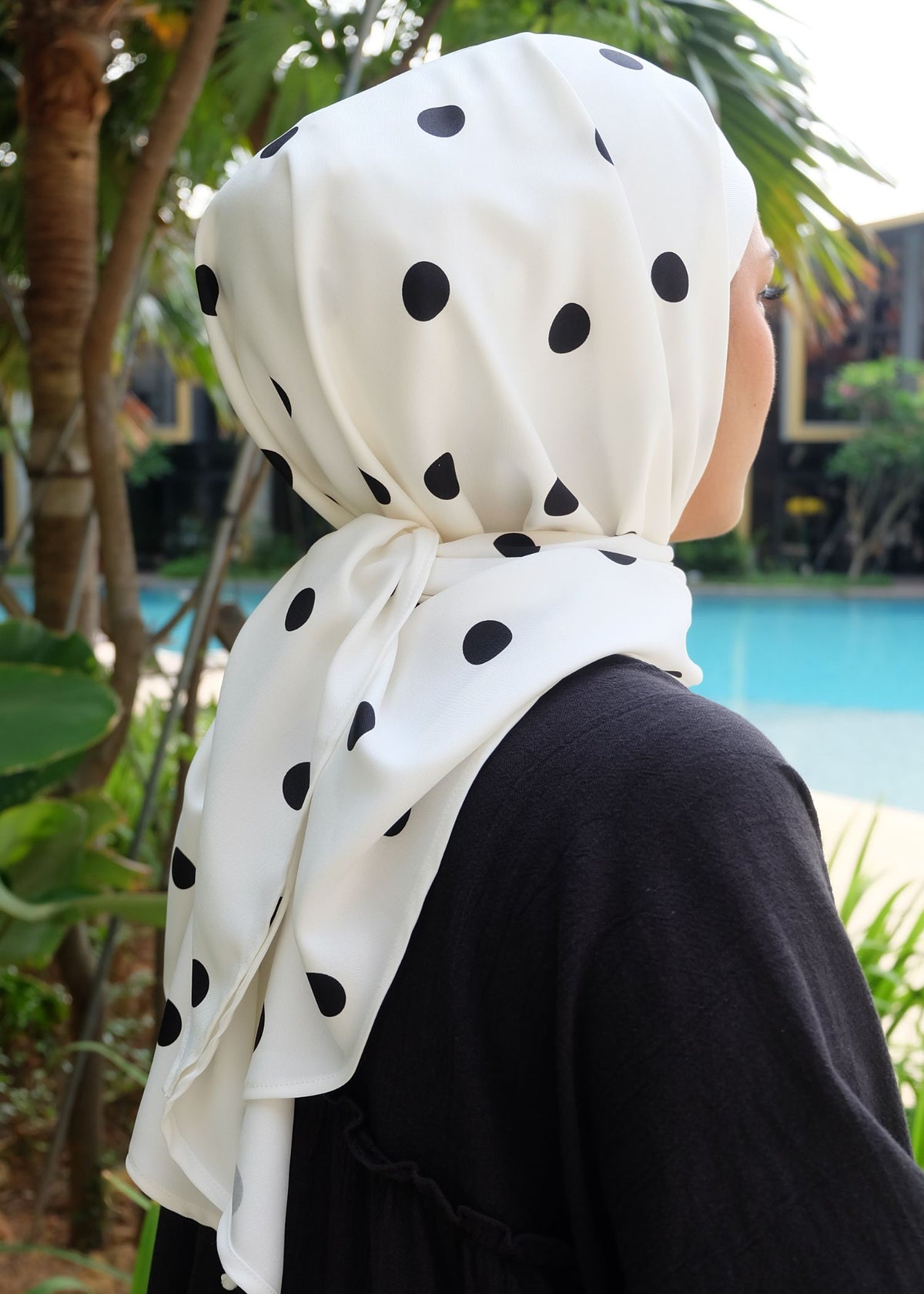 EVERYDAY SoftFlow Polka Triscarf