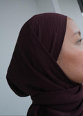 EFFORTLESS Tieback Crepe Triscarf